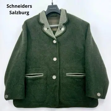 슈나이더 로리안 자켓 로덴 울 알파카 은 버튼