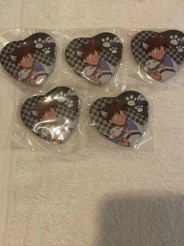 닌타마 란타로 도이 선생님 하트 캔뱃지 난자타운 5개