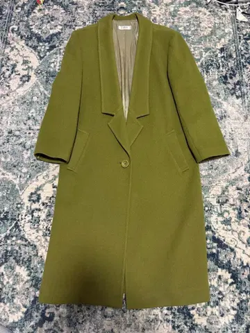 구제 의류 울 체스터 코트