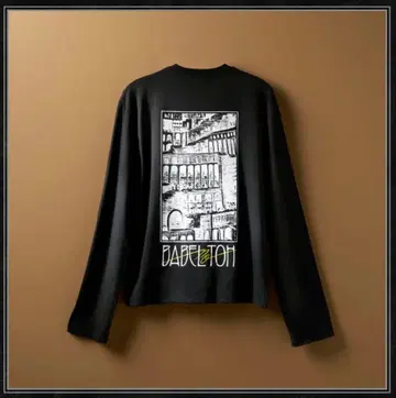 새상품 미세스 BABEL no TOH 롱 슬리브 T셔츠 블랙 S