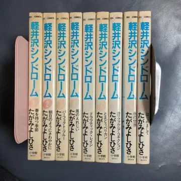 가루이자와 신드롬 9권 전권 세트 타가미 요시히사 빅 코믹