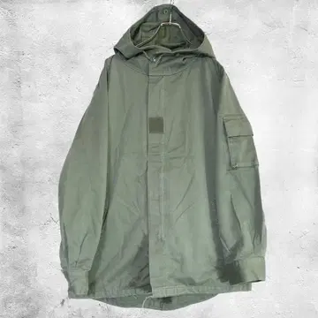 80년대 프랑스군 F-2 쉘 후드티 모즈 코트 88C 밀리터리