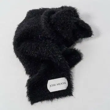 josemoon LAME KNIT SCARF