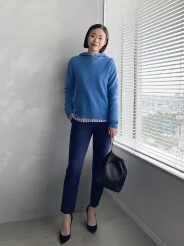 23AW Theory 캐시미어 혼방 니트 후디