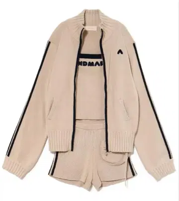 andmary Zoe full zip set up beige
