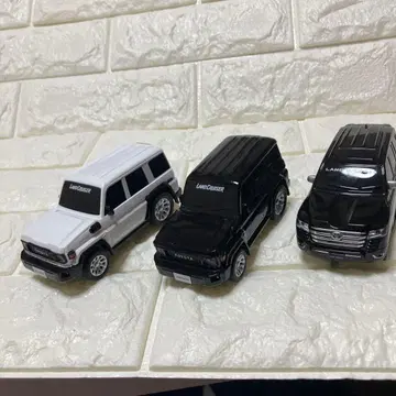 도요타 랜드크루저 풀백카 완구 3대 세트