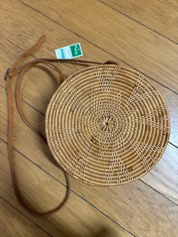 ASHITABA 바스켓 백