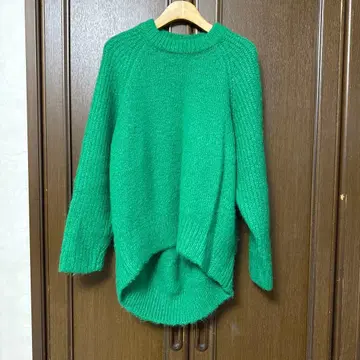 새상품급 루셀크루페로페 셰틀랜드풍 니트 풀오버