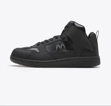 블랙 하이컷 스니커즈