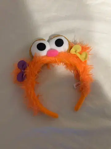 세서미 스트릿 조이 머리띠 오렌지