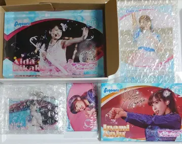 Aqours 컬렉션 아이다 리카코 디지털 사인 포함 아크릴 블록