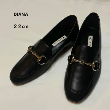 다이애나 비트 로퍼 블랙 22cm