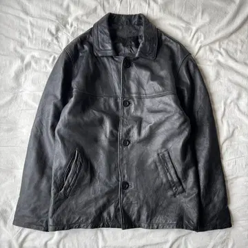 archive leather jacket made in italy