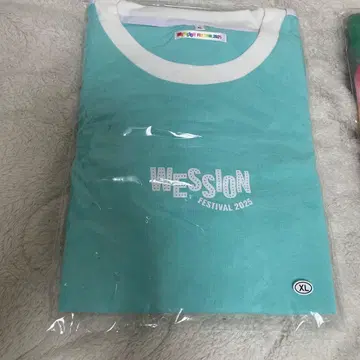 WESSION FESTIVAL 2025 롱T셔츠 XL 스카이블루