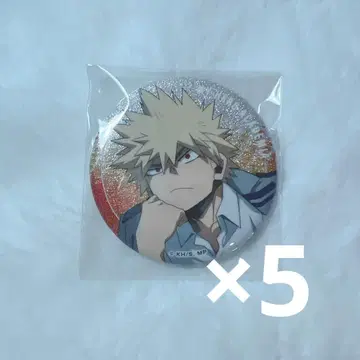 히로아카 글리터 캔뱃지 바쿠고