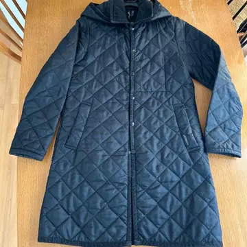 라벤햄 퀼팅 코트 블랙 38