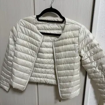 화이트 다운 자켓 XS