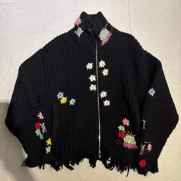 doublet DARNING CUT OFF DRIVERS KNIT