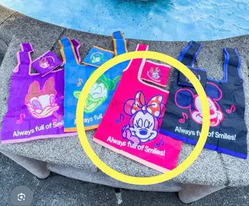 캡슐 토이 미니 마우스 에코백