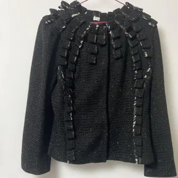 Fantasista 노카라 자켓 [40] 블랙 비즈 겨울