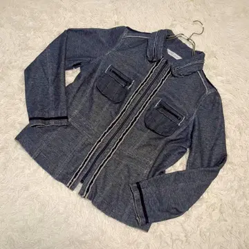 레나운 CHARGE 데님 자켓 집업 스트레치 L