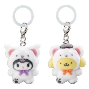 산리오 캐릭터즈 메지루시 액세서리 포근포근 스노우