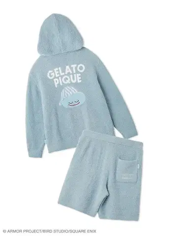 GELATO PIQUE 드래곤 퀘스트 콜라보 후드티 숏팬츠 M-L