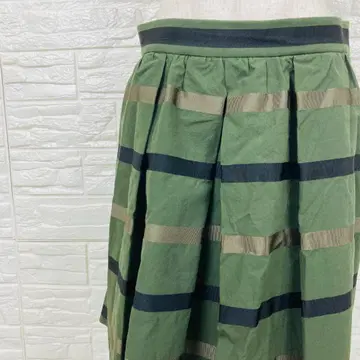 그레이스 콘티넨탈 스커트 무릎 기장 스트라이프 M [ 2681-29 ]