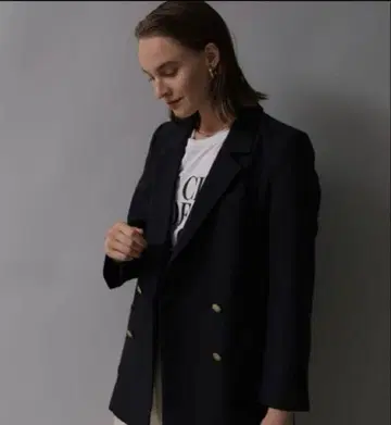 새상품급 ] CADUNE 라이트 테일러드 자켓 / 네이비 / 36