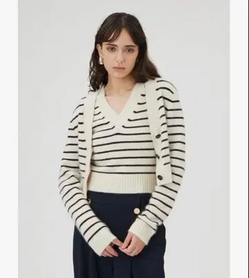 FRAY I.D 라쿤 앙상블 니트