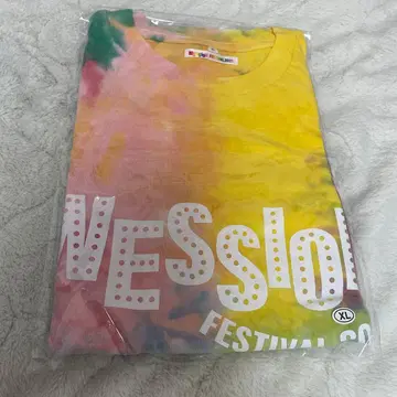 WESSION FESTIVAL 2025 XL 타이다이 T셔츠