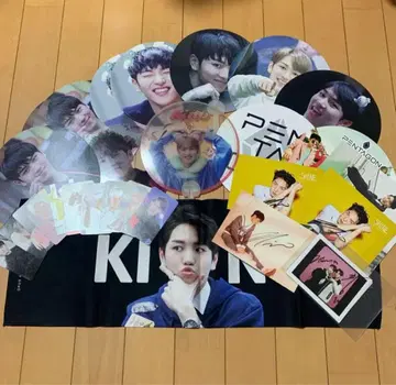 PENTAGON 키노 슬로우건 부채 친필 사인 트레이딩 카드