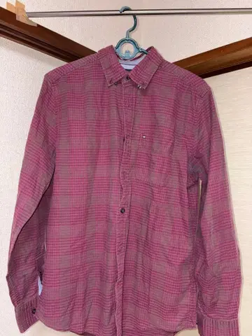 TommyHilfiger 긴팔 버튼 다운 셔츠 S/P 클래식 핏 체크