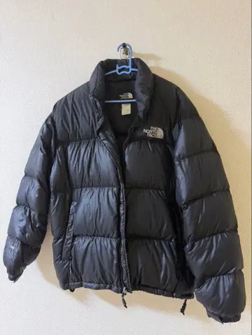 THE NORTH FACE 블랙 다운 자켓 눕시 XL