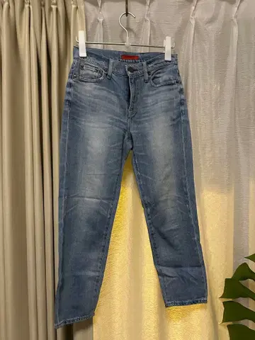 RED CARD 라이트 블루 슬림핏 데님