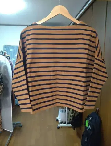 Traditional Weatherwear 긴팔 보더 T셔츠 M 사이즈