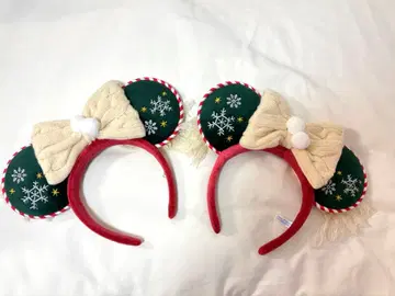 [ 2개 세트 ] 디즈니 크리스마스 머리띠 2025