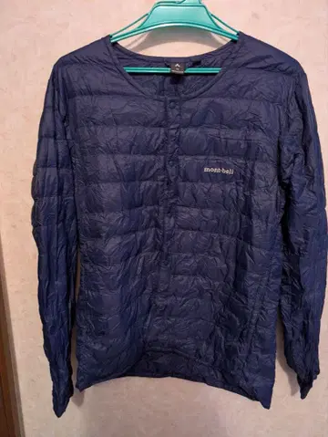 mont-bell 네이비 다운 자켓