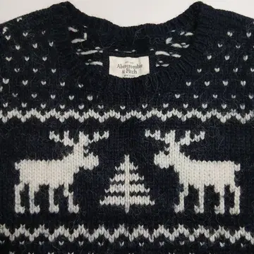 아바크로 아바크롬비 루돌프 니트 스웨터 알파카 혼방 M