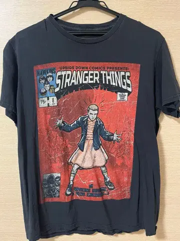 USA 구제 의류 기묘한 이야기 stranger things T셔츠