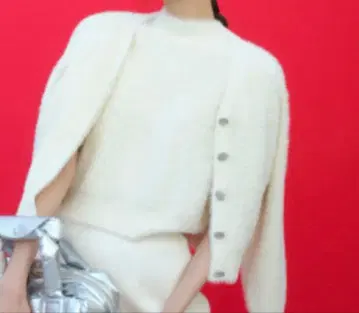 루니 lounie 페더얀 니트 가디건