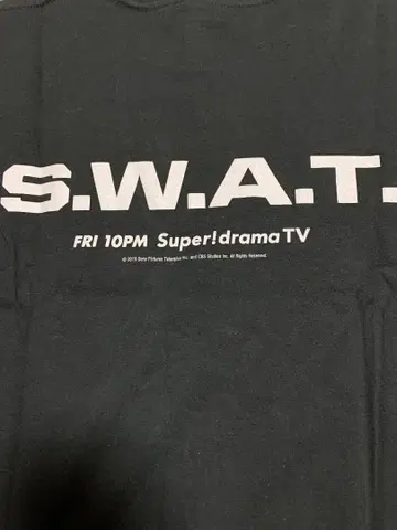 S.W.A.T. 프린트 티셔츠
