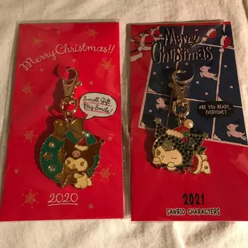 쿠로미 메탈 참 크리스마스 키링