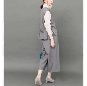 KBF 백 디자인 슬리브리스 셋업