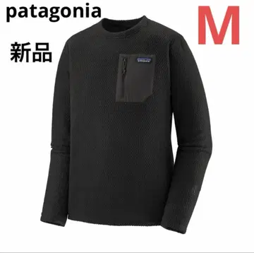대특가 택 포함 새상품 파타고니아 남성용 R1 에어 크루 블랙 M