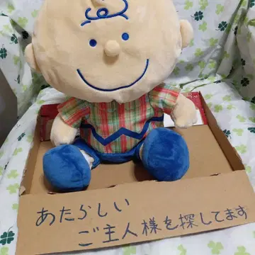 찰리 브라운 SNOOPY 봉제 인형 460cc DR 적응 사이즈