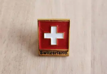 레어 EXPO 2025 오사카 간사이 만국박람회 스위스관 핀 배지