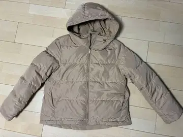 어반 리서치 베이지 리버서블 다운 자켓