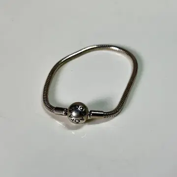 [ kk/10.12/5 ] PANDORA 실버 스네이크 체인 팔찌