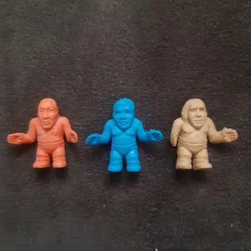 바바, 츠루타, 안드레 지우개 세트